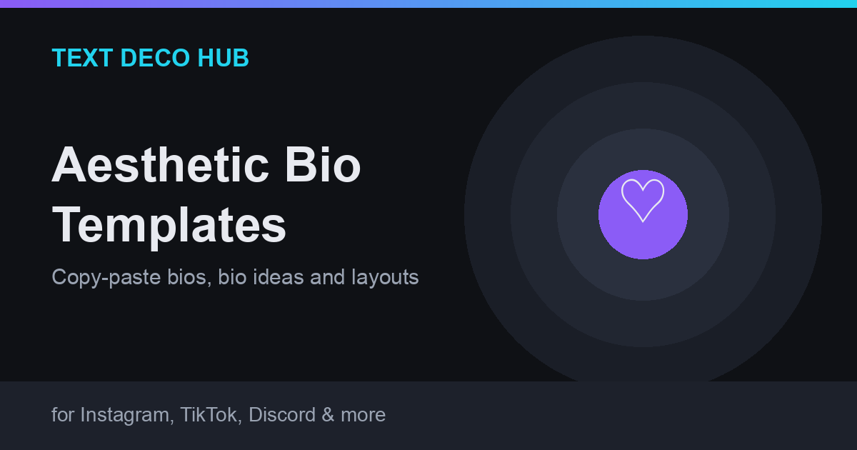 PUBG Bio Ideas ♡ — Copy & Paste Templates